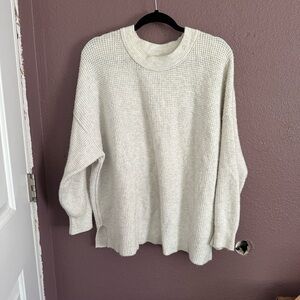 Aerie waffle sweater